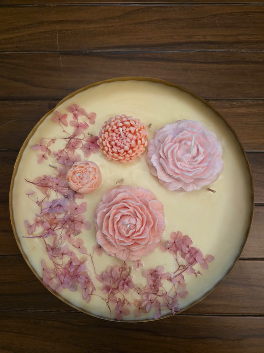 Multi-Wick Traditional Urli Centerpiece