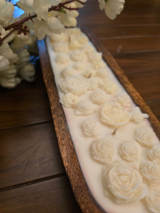 Wooden Boat Scented Candle