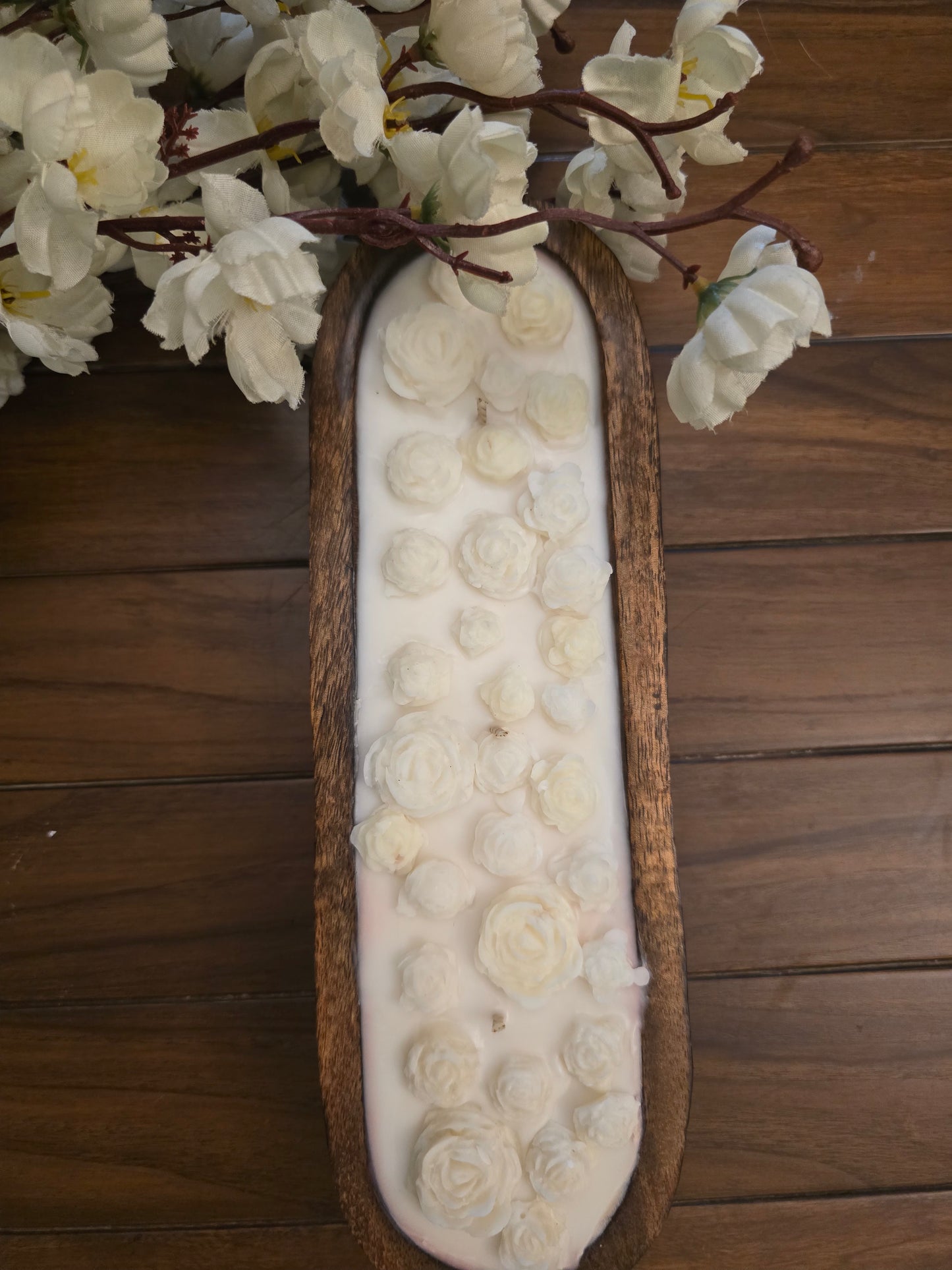 Wooden Boat Scented Candle