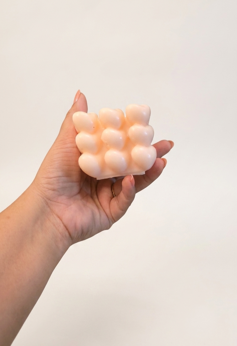 Scented Heart Cube Candle